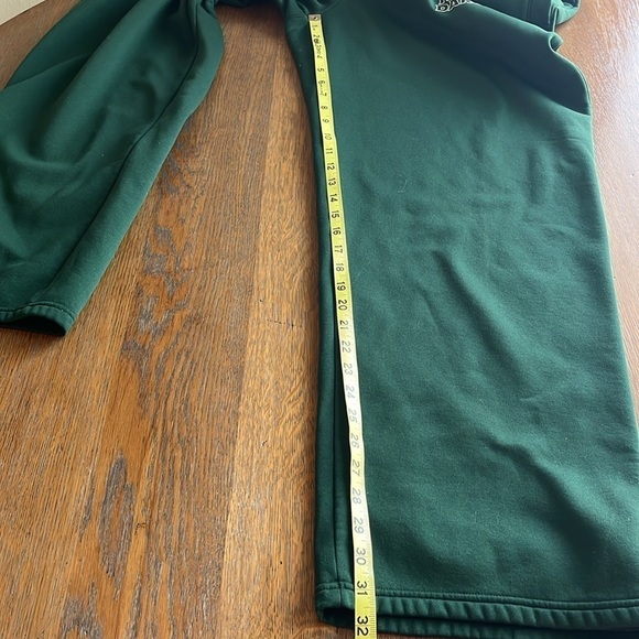 Under Armour UND North Dakota Sweatpants Green Loose Size XL Side Pockets - Picture 11 of 12